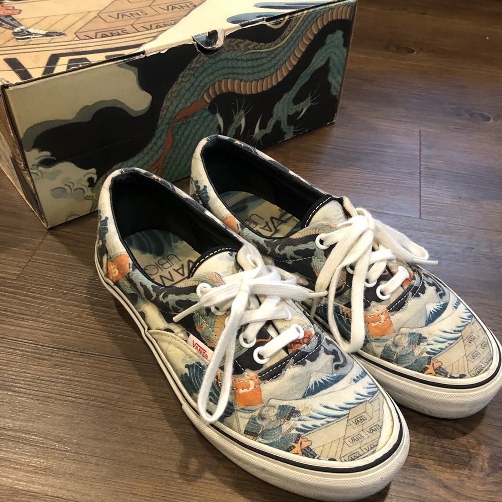 Vans Vault Ubiq x Three Tides Tattoo Era’s.